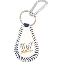 Milwaukee Brewers Keychain Classic Baseball CO
