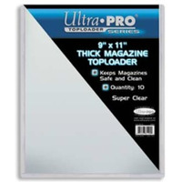 Toploader - 9"x11 1/2" Magazine (10 per pack)