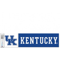 Kentucky Wildcats Decal 3x12 Bumper Strip Style - Special Order