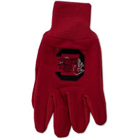 South Carolina Gamecocks Two Tone Gloves - Adult