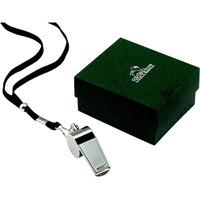 Coach Whistle, Stainless Steel 2.25" H X 1" W