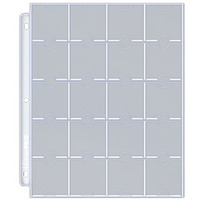 Ultra Pro 20-Pocket Coin Pages (10ct)