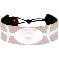 Chicago Bulls Bracelet Pink Basketball CO