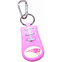 New England Patriots Keychain Pink Football CO