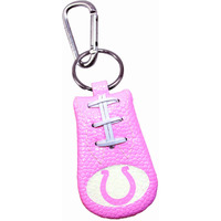 Indianapolis Colts Keychain Pink Football CO