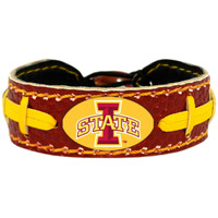 Iowa State Cyclones Bracelet Team Color Football Primary Athletic Mark Logo CO
