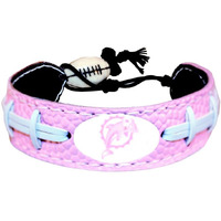 Miami Dolphins Bracelet Pink Football CO