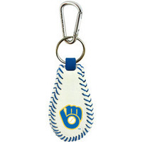 Milwaukee Brewers Keychain Retro Baseball CO