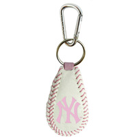 New York Yankees Keychain Baseball Pink CO