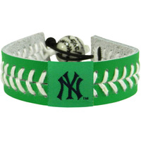 New York Yankees Bracelet Baseball St. Patrick's Day CO