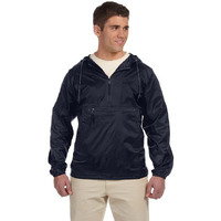 Adult Packable Nylon Jacket - BLAcK - S(D0102H7Y57J)