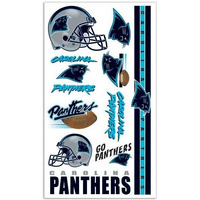 Carolina Panthers Temporary Tattoos