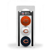 Chicago Bears 3 Pack of Golf Balls