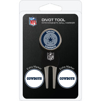 Dallas Cowboys Golf Divot Tool with 3 Markers