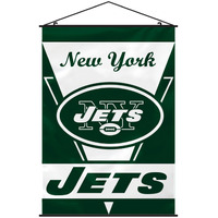 New York Jets Banner 28x40 Wall Style CO