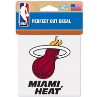 Miami Heat Decal 4x4 Perfect Cut Color - Special Order