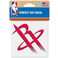 Houston Rockets Decal 4x4 Perfect Cut Color