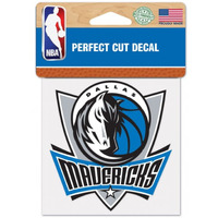 Dallas Mavericks Decal 4x4 Perfect Cut Color