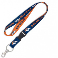 Denver Broncos Lanyard with Detachable Buckle