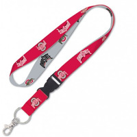 Ohio State Buckeyes Lanyard with Detachable Buckle