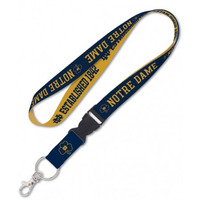 Notre Dame Fighting Irish Lanyard with Detachable Buckle