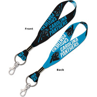 Carolina Panthers Key Strap 1 Inch