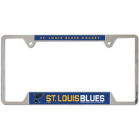 St. Louis Blues License Plate Frame Metal Special Order