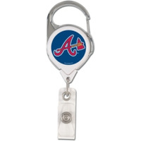 Atlanta Braves Retractable Premium Badge Holder