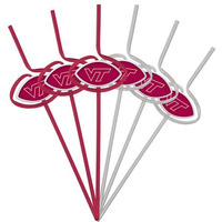Virginia Tech Hokies Team Sipper Straws CO