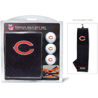 Chicago Bears Golf Gift Set with Embroidered Towel