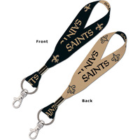 New Orleans Saints Key Strap 1 Inch
