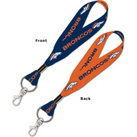 Denver Broncos 1" Key Strap