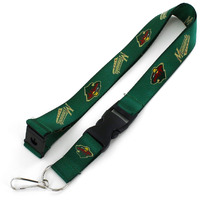 Minnesota Wild Lanyard - Green - Special Order