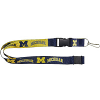 Michigan Wolverines Lanyard Reversible