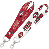 San Francisco 49ers 1" Key Strap - Special Order