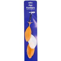 Texas Longhorns Team Color Feather Hair Clip CO