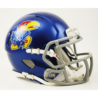 Kansas Jayhawks Speed Mini Helmet - Special Order