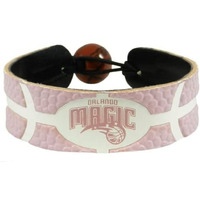 Orlando Magic Bracelet Team Color Basketball Pink CO
