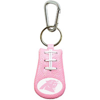 Carolina Panthers Keychain Pink Football CO