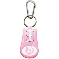 Cincinnati Bengals Keychain Pink Football CO