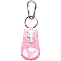 Houston Texans Keychain Pink Football CO