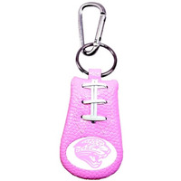 Jacksonville Jaguars Keychain Pink Football CO