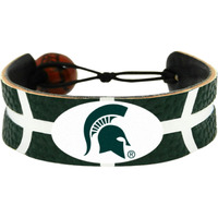 Michigan State Spartans Bracelet Team Color Basketball CO