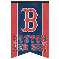 Boston Red Sox Banner 17x26 Pennant Style Premium Felt