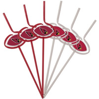 Arizona Cardinals Team Sipper Straws CO