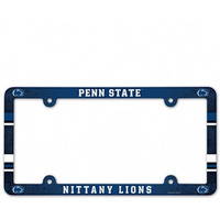 Penn State Nittany Lions Plastic Full Color License Plate Frame