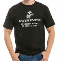 Military Graphics T's, NoGreater, Blk, L