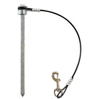 Spike with Cable Lanyard