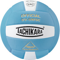 Tachikara SV5WSC Sensi-Tec Composite  Volleyball (Powder Blue White)
