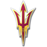 Arizona State Sun Devils Auto Emblem Color